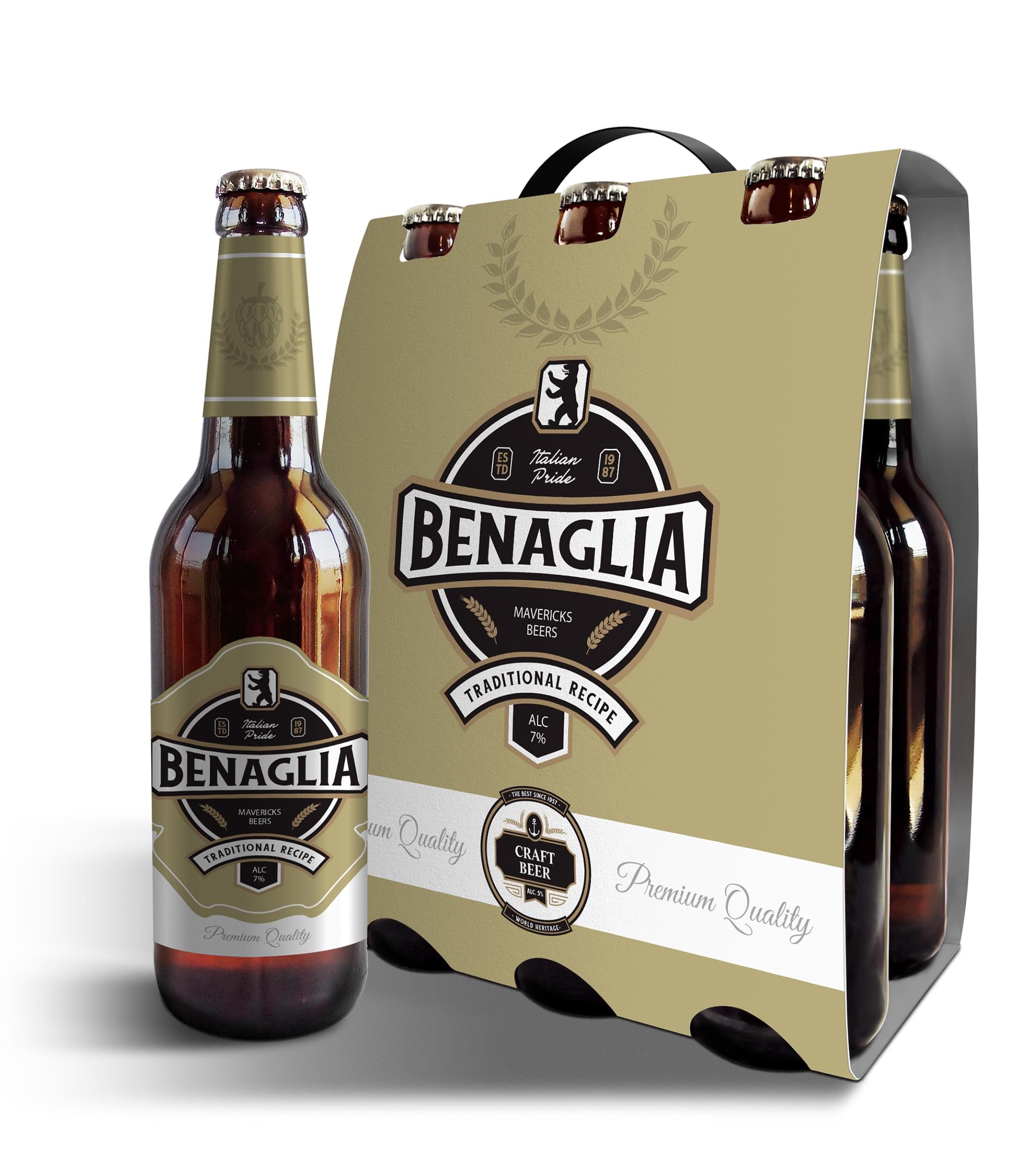 Beer packaging Design