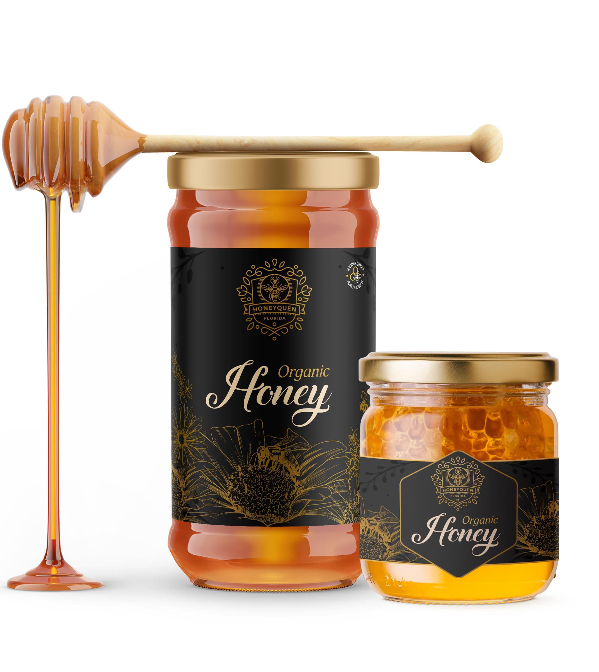Honey label Design