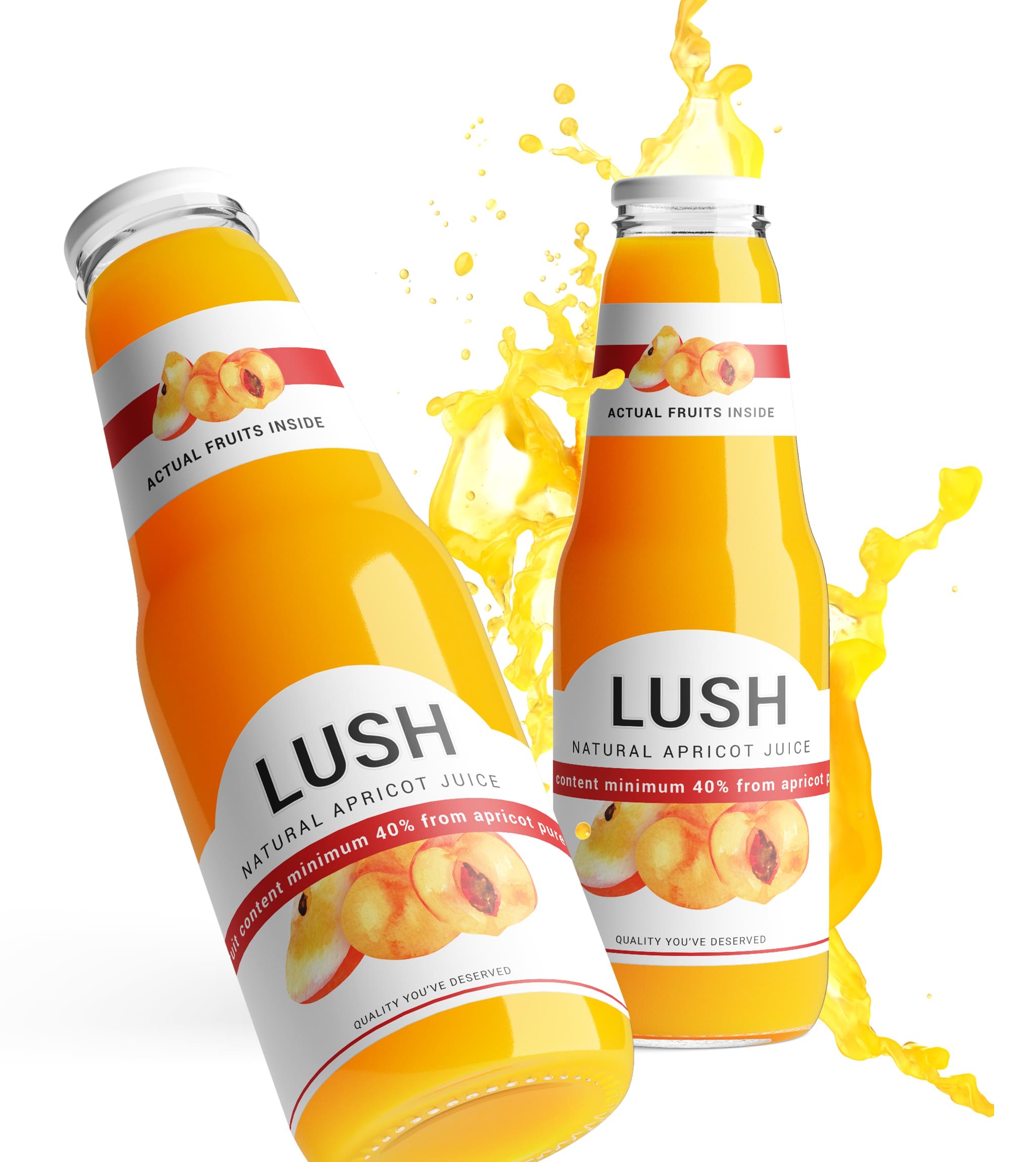 Juice label Design