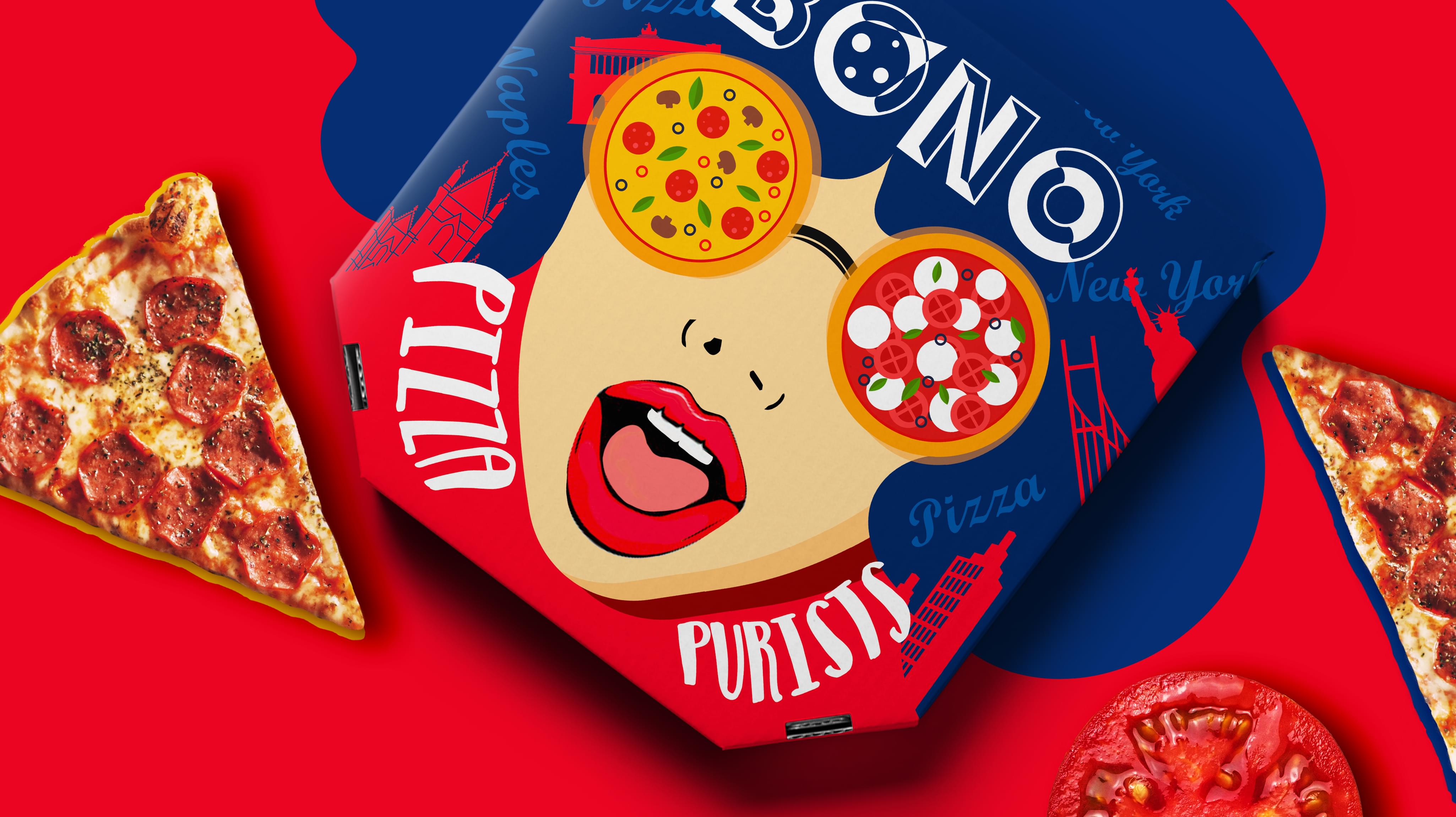 Bono pizza Packaging