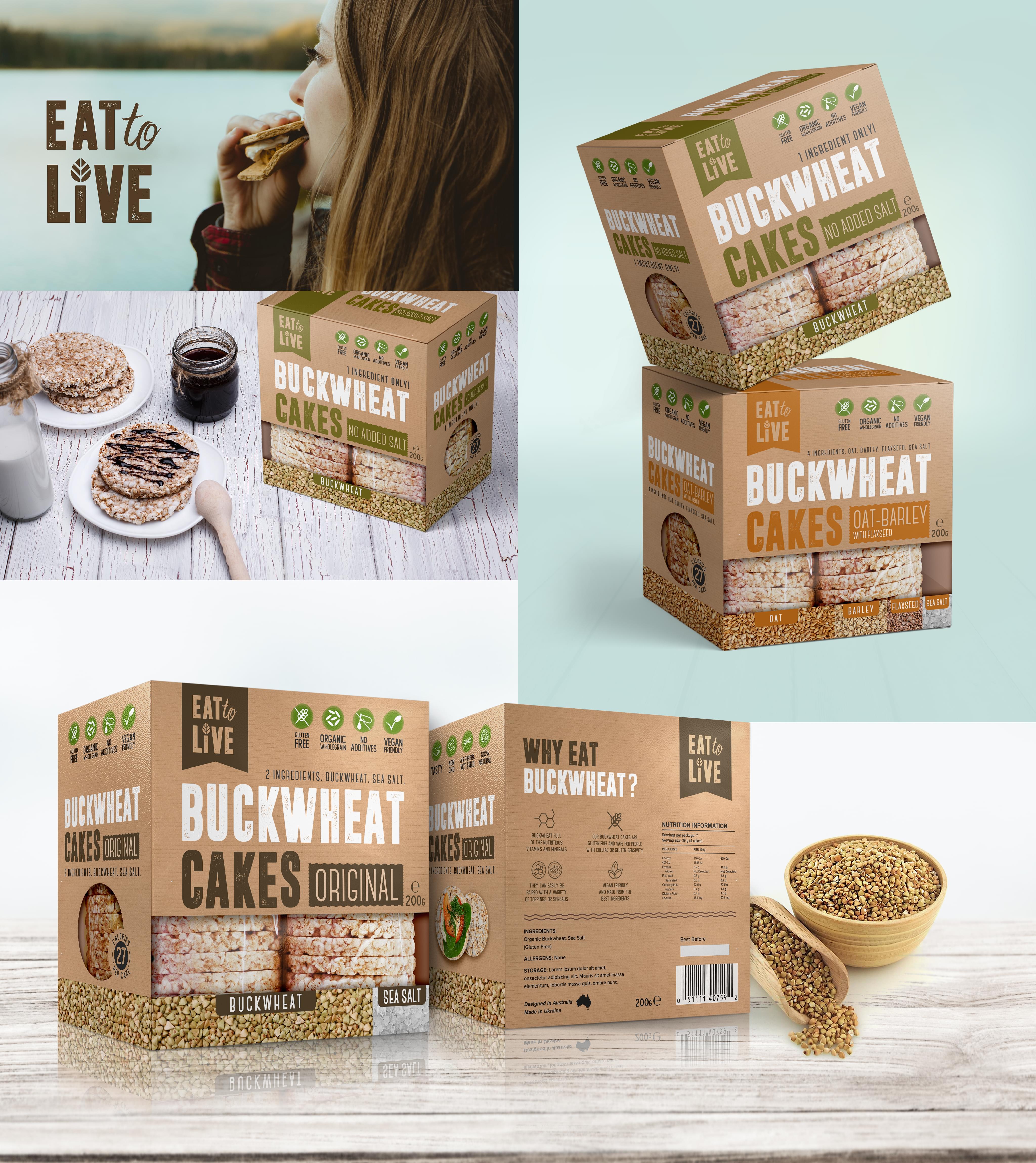 Eat to live Packaging