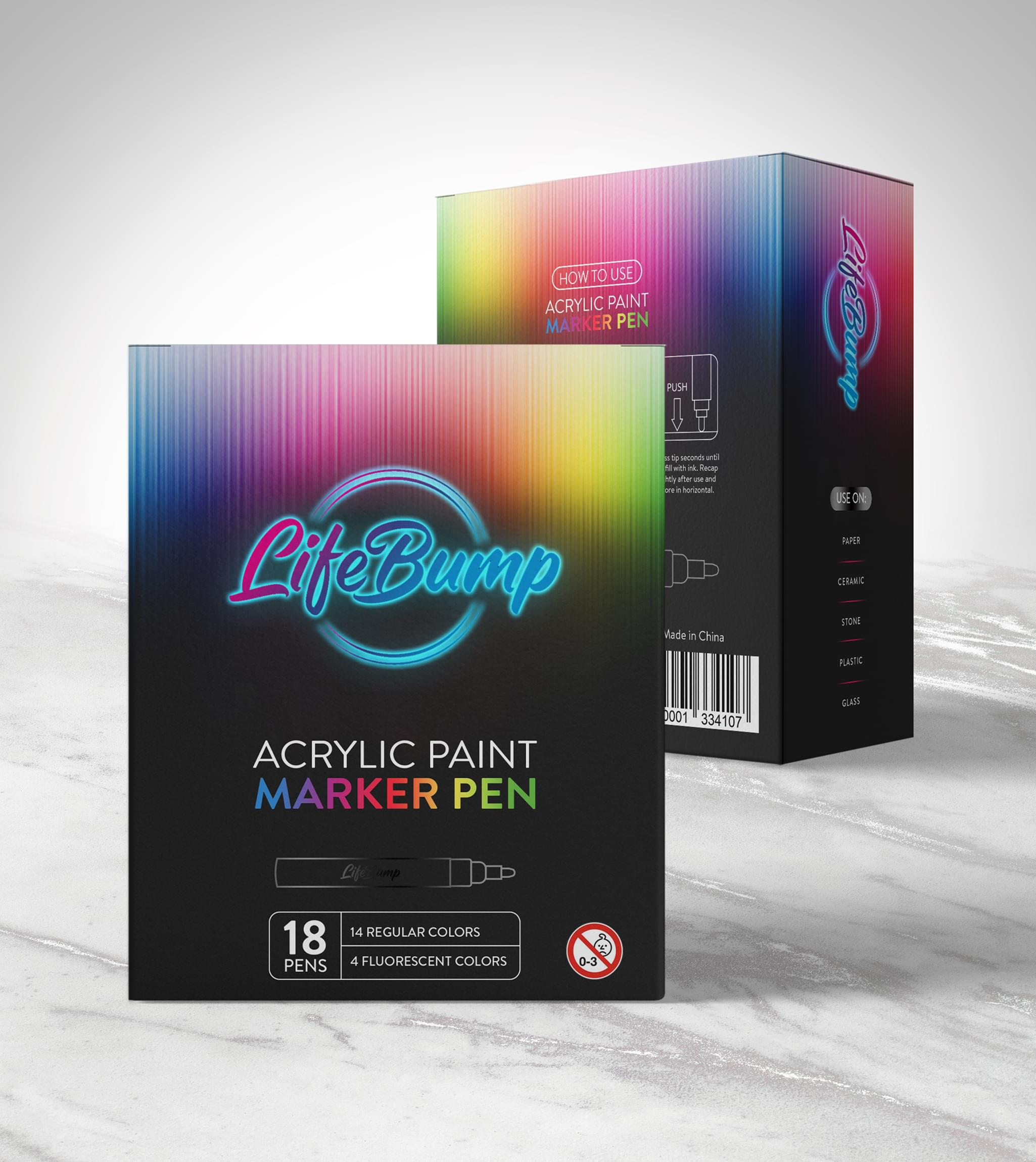 LIFEBUMP Packaging