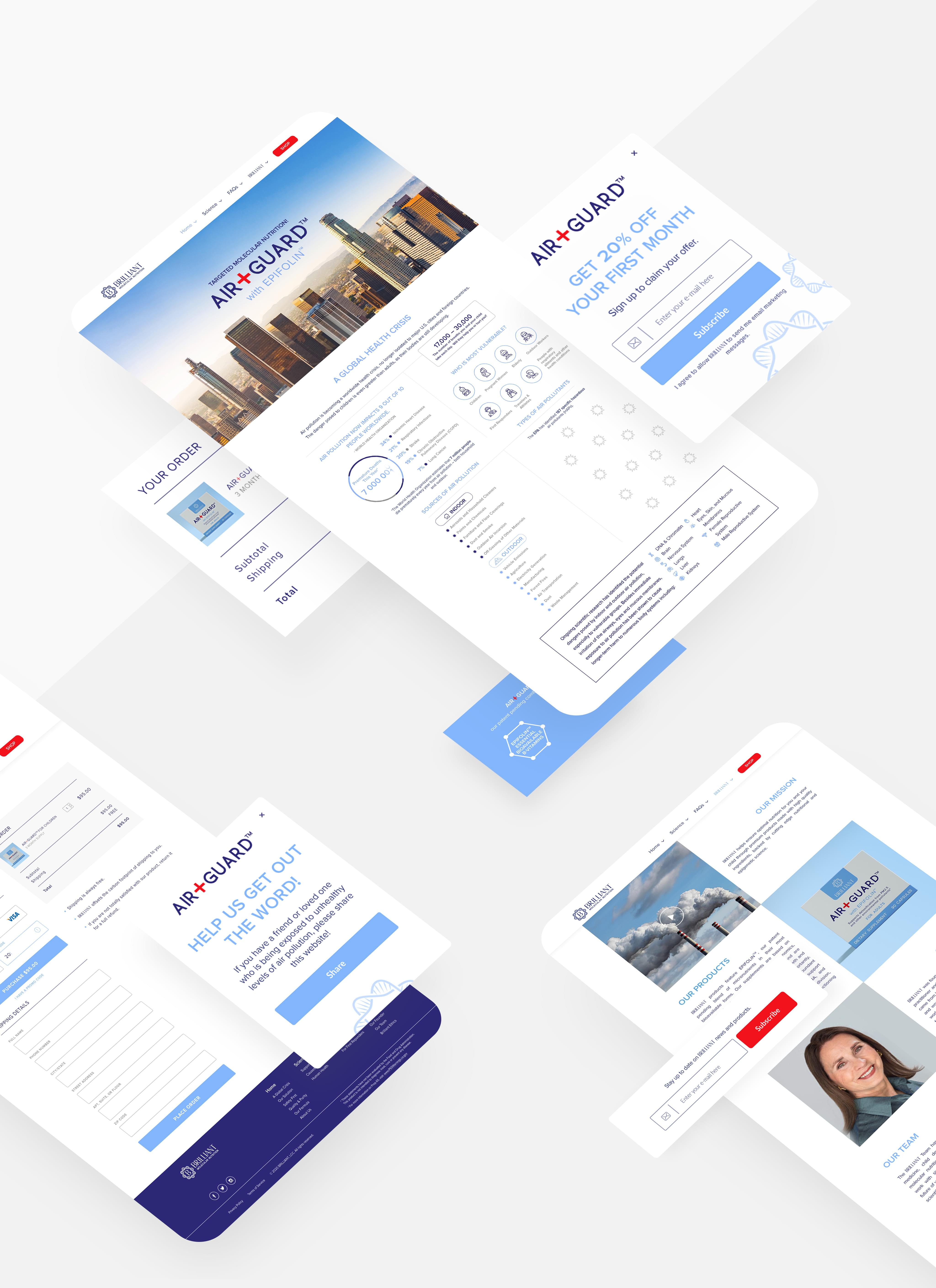 AIR+GUARD | Order No.1 Website Design 2021 | Branding Agency Web & Development