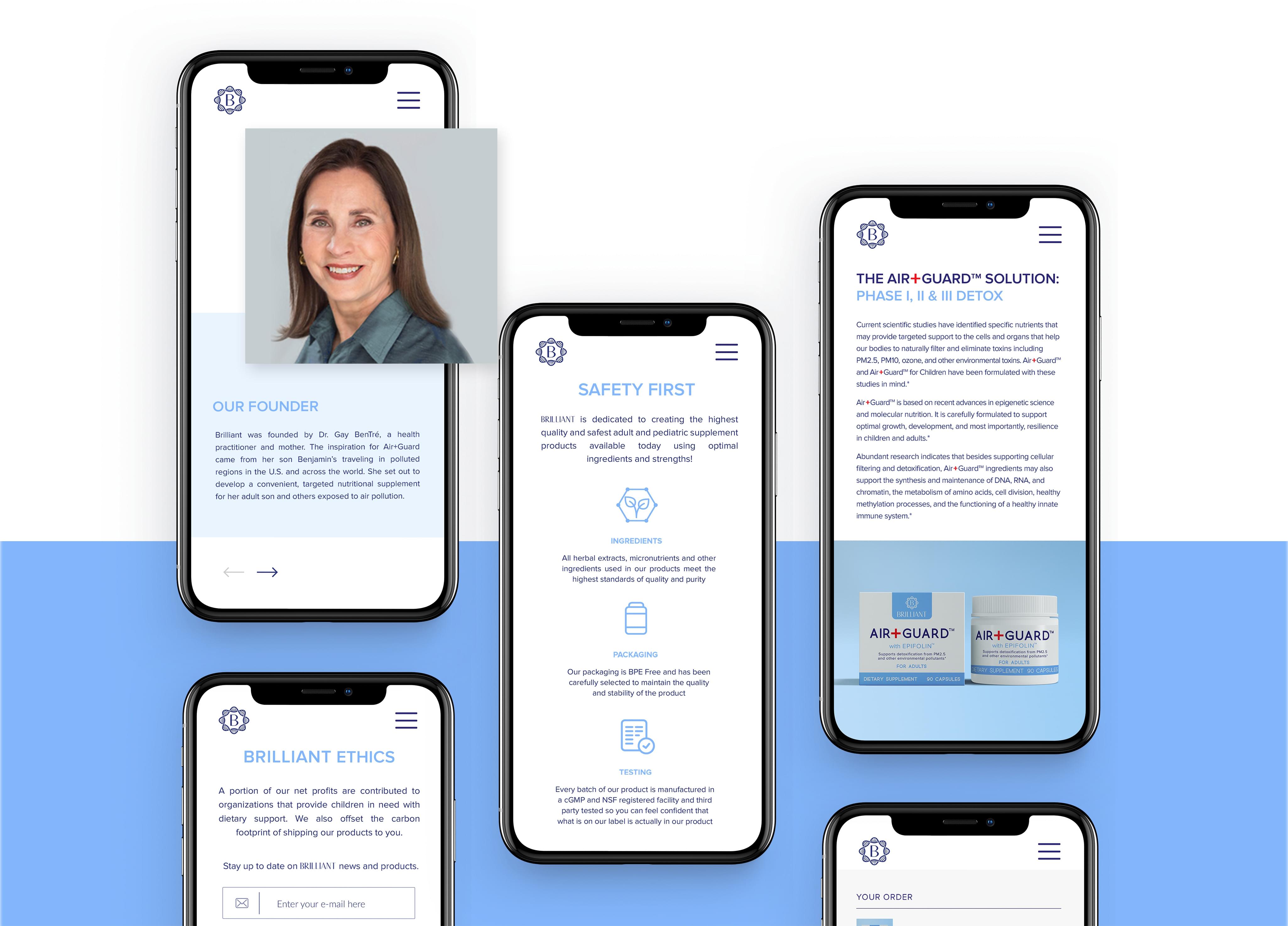 AIR+GUARD | Order No.1 Website Design 2021 | Branding Agency Web & Development