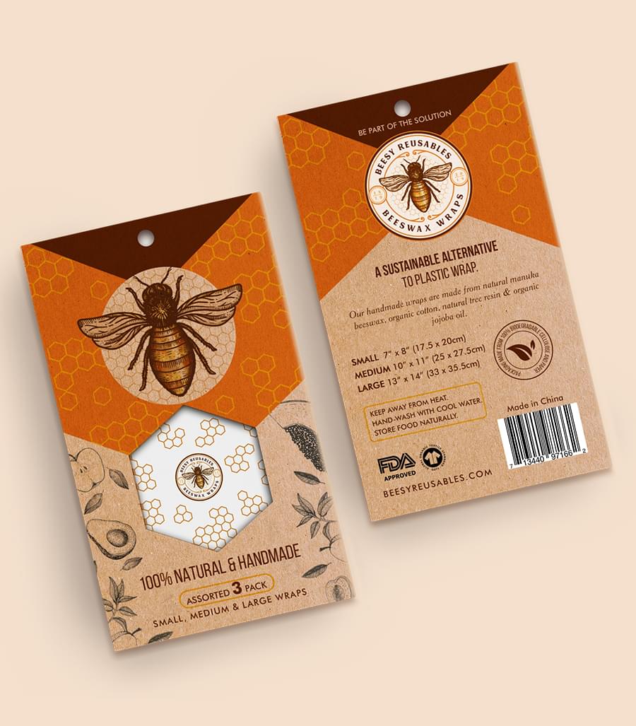BEESY REUSABLES Packaging