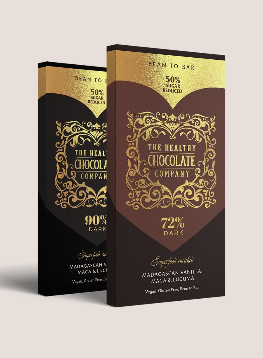 the healthy chocolate Packaging