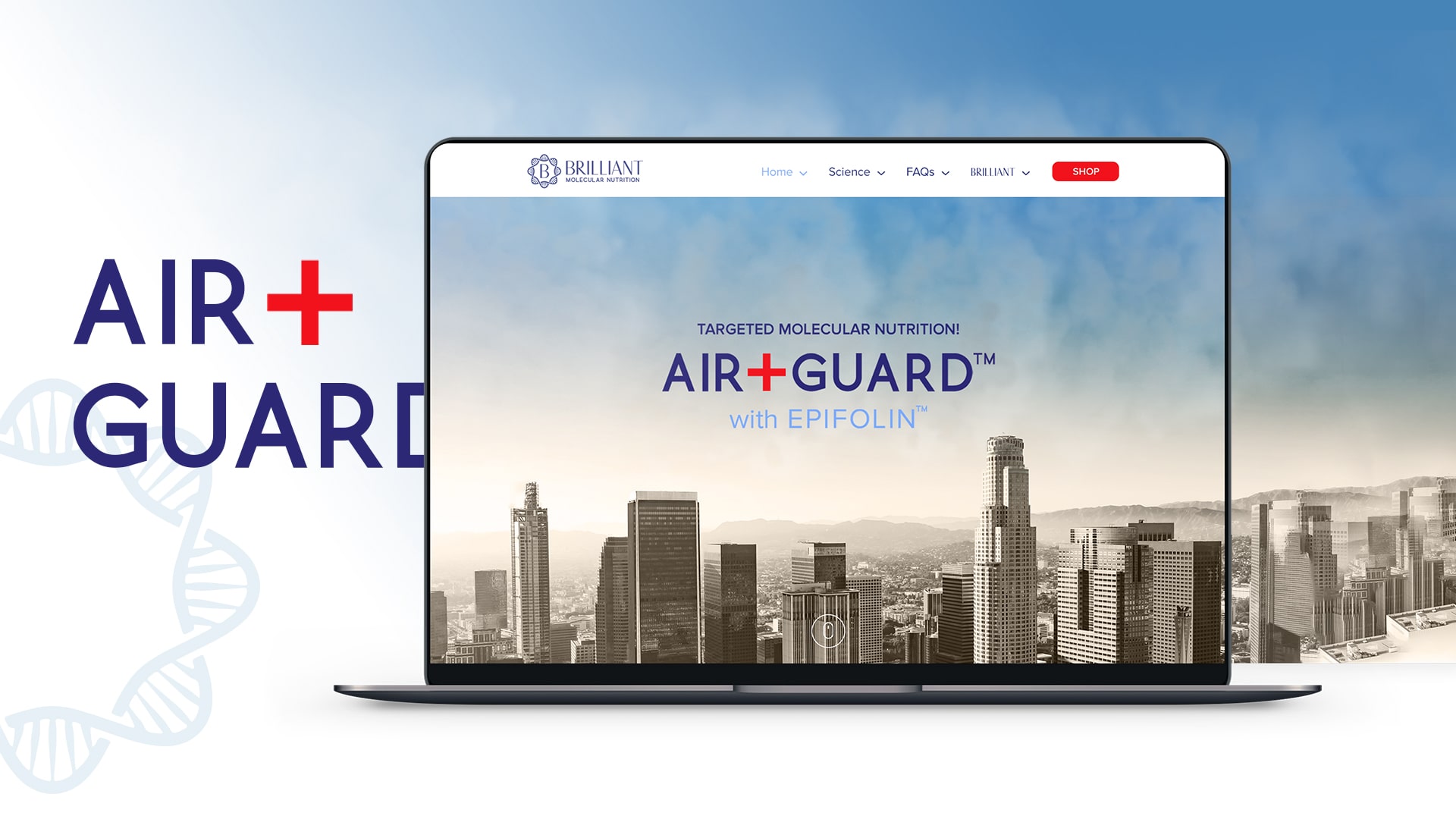 AIRGUARD Order No. 1 Website Design 2021 Branding Agency