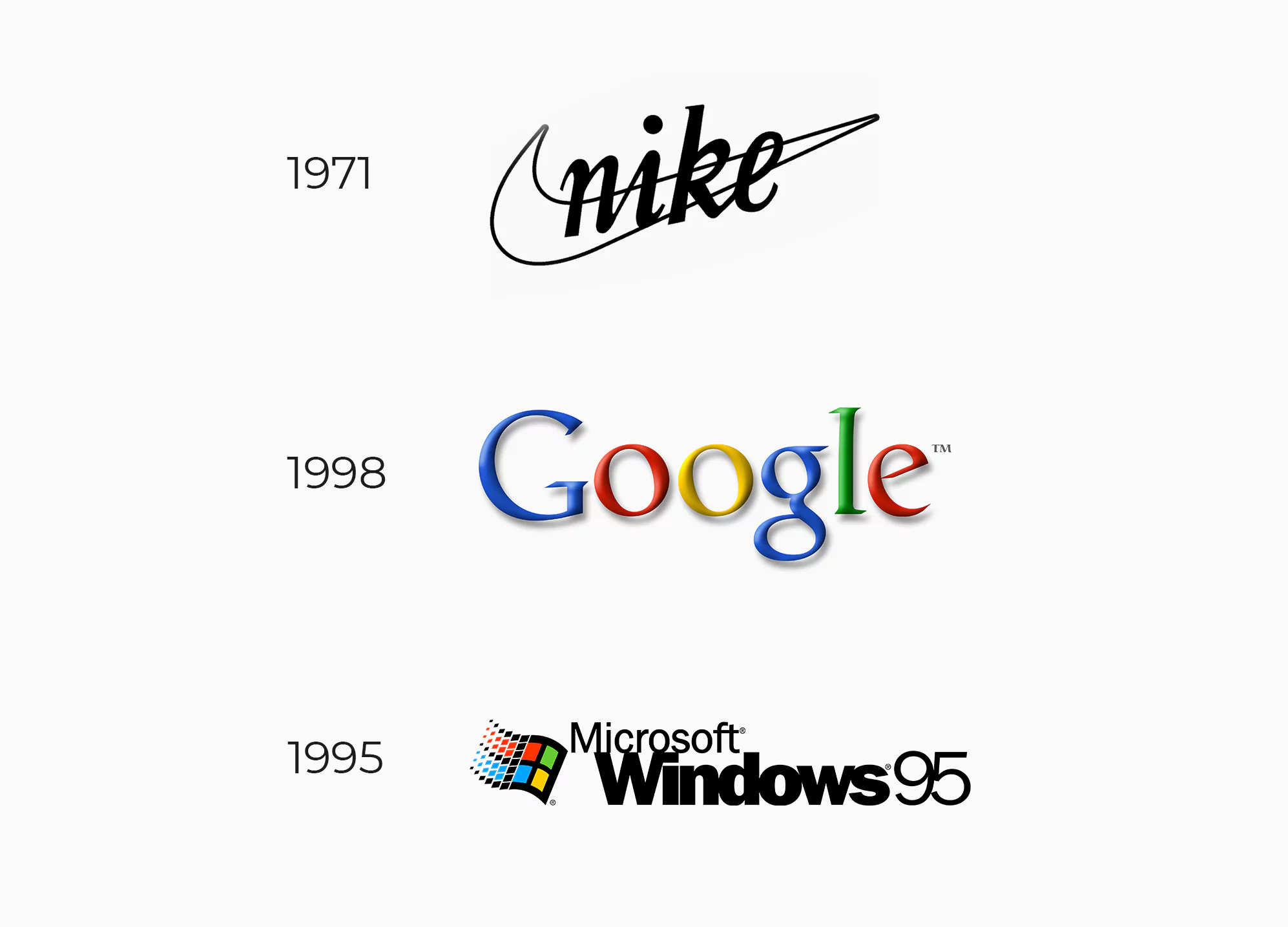 Nike Google Microsoft